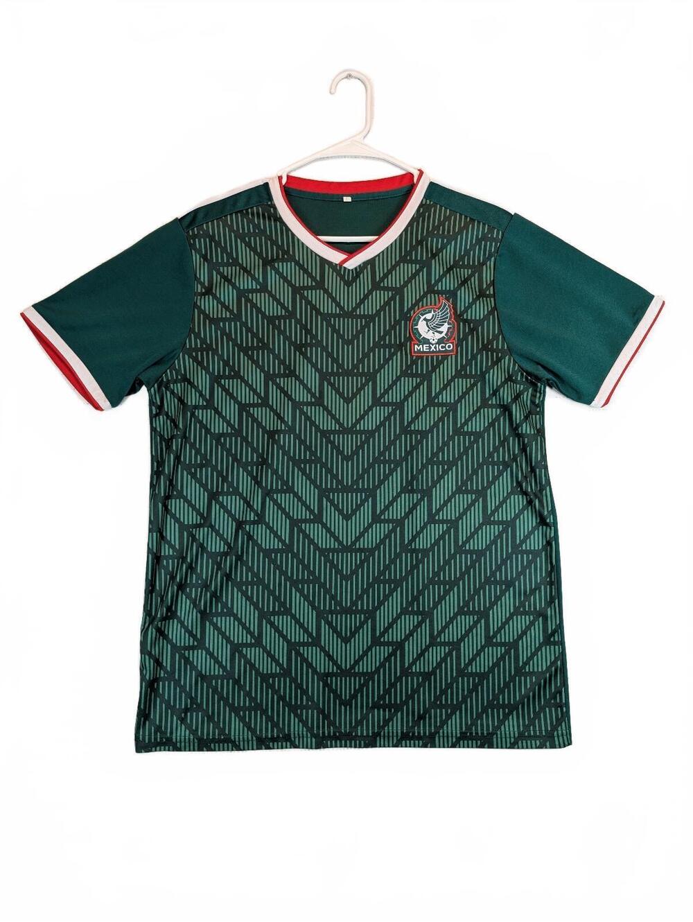 Mexico National Team Soccer Jersey Green Futbol Unisex Mens Large
